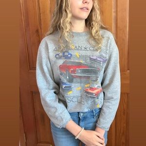 Vintage Aesthetic Car Sweatshirt